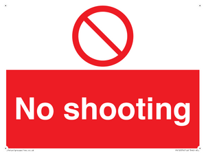 No shooting